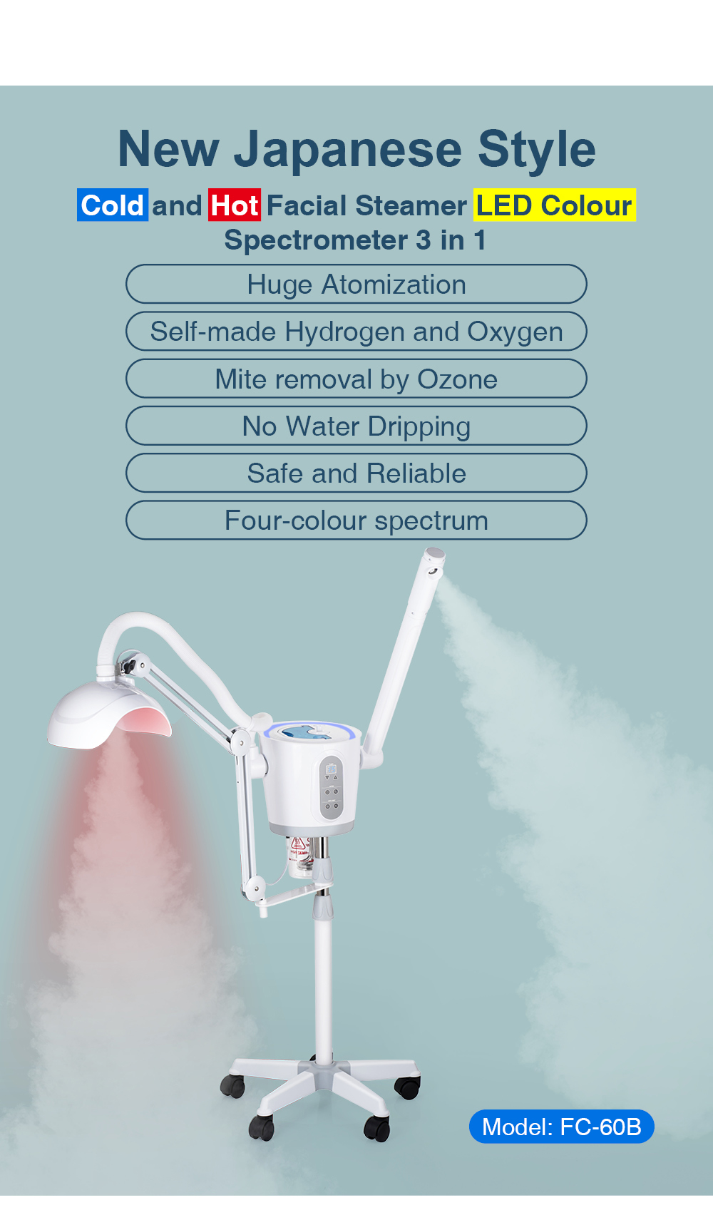 hot and cold facial steamer