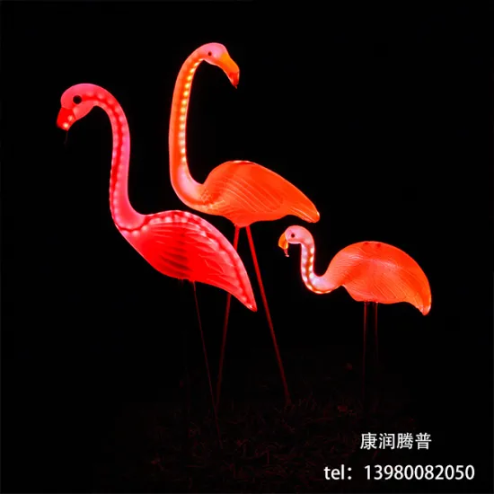 LED Flamingo Landscape Light