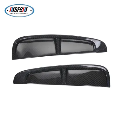 BFB Carbon Fiber Front Fender Air Vent Outlet Cover Trim for Porsche Panamera 971