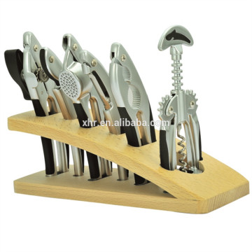 new kitchen gadgets set with wooden base/stand