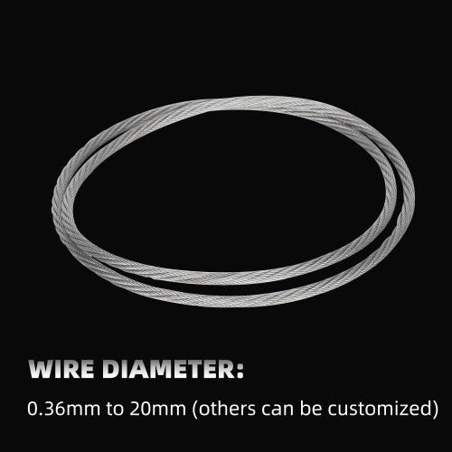 Hot In Sell 7x19 Wire Rope Jointless Structure