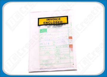 C7 / A7 Plastic Waterproof Packaging Document Enclosed Envelope With Zip-lock Type