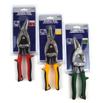 Rust-Proof Shearing Handle TPR Weight 0.46kg: Left Cut Tin Snips & Aviation Snips