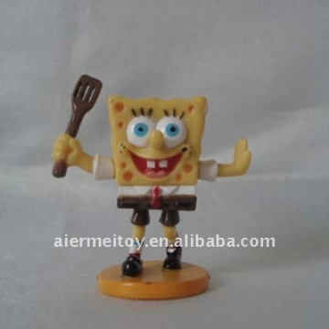 Promotional Custom Plastic Small People Toy OEM Action figures Sponge baby
