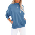 Frauen lässig Langarm Sweatshirt Tops