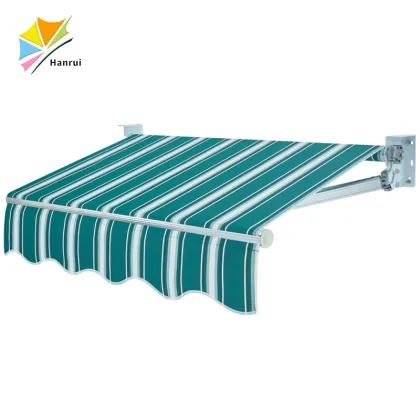 Retractable Outdoor Awning: Folding Arm Sunshade Store Manual Awning