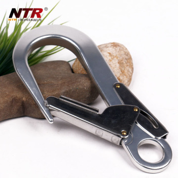 CE0321 EN362 Aviation aluminum big safety snap hook