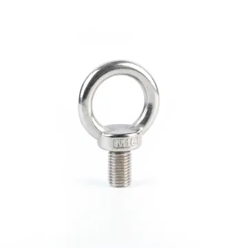 Galvanized Full Threaded Ring Eyebolt