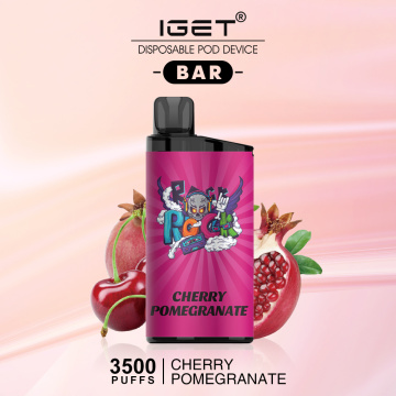 Barra de Iget Bar 3500 desechable