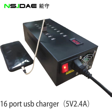 USB Charging Station with 16 Port