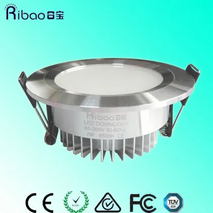 China 3 Years Warranty High Power 220V 7W COB Cree Dimmable LED Downlight