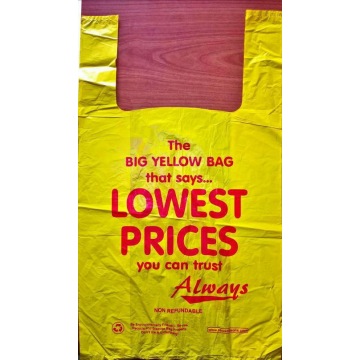 Packing Polythene HDPE Shopping Bags