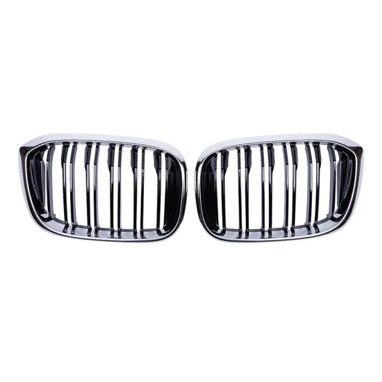 Modified Silver Grille Double Salt Grille Mesh for New X4 G02