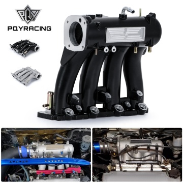 Aluminum Intake Manifold for 1988-2000 Honda Civic CRX Del Sol SOHC D Series CX DX EX GX PQY-IM51
