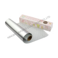 Aluminium foil roll coated with baking paper