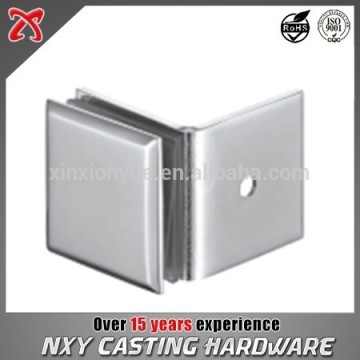 Bevel 90 degree shower hinge for wall to glass