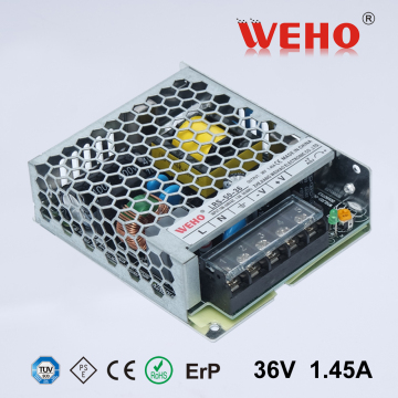 WEHO LRS series ultra thin 30mm smps 50w 36v 1.45a power supply