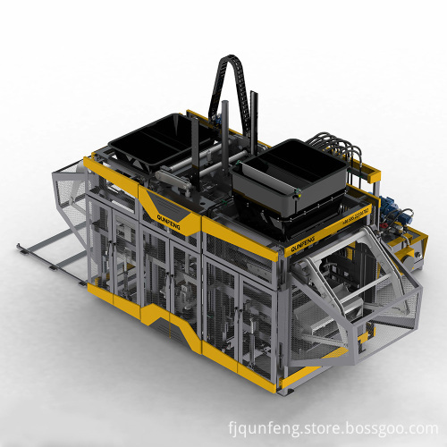 Fujian Qunfeng Machinery QFT18-20 Concrete Block Making Machine