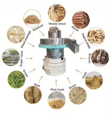 Grandutatore di biomassa a stampo industriale da 90kW per la produzione di combustibili a pellet