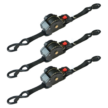 Correas de trinquete retráctiles de 1" x 10'