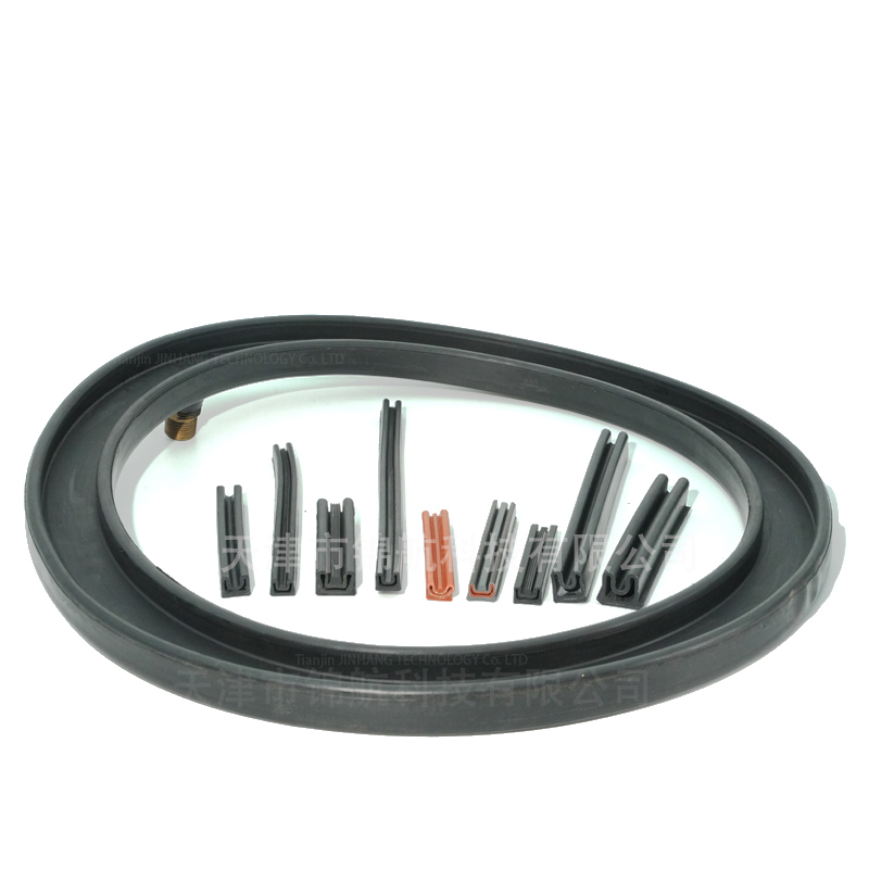 reinforced inflatable seal