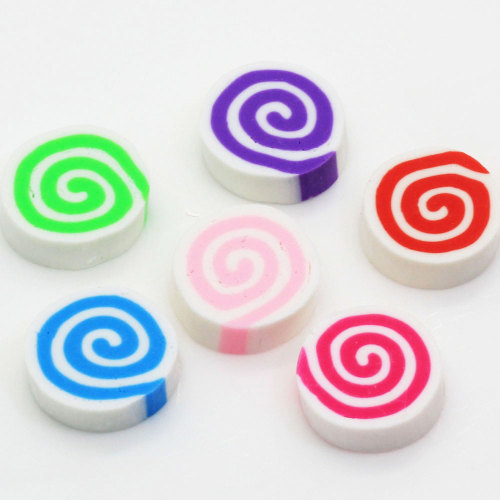 Mixed Color Simulation Cotton Candy Polymer Clay Slime Filling For Diy Phone Shell Accessories