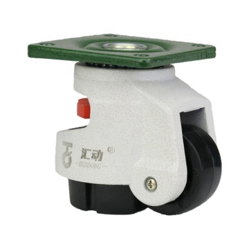 BS-40F 100kg/4pcs Heavy Duty PA Nylon Level Adjustable Drop Down Universal Fuma Caster Wheels: Industrial Grade Casters for Durable Load Support