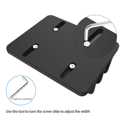 2 Slot Aluminum Aluman Ally Vertical Ajuste Notebook