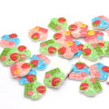 2019 Hot Sale Mini Resin Flatback Ice-cream Cupcake Cabochon Flat Back Dollhouse Miniature Cupcake Food Button Slime Charms