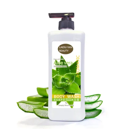 Good Quality Aloe Skin Lightening Shower Gel