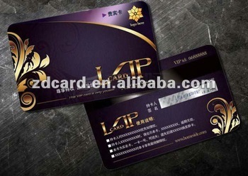 Printing Plastic Prepaid Phone Scratch card