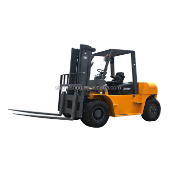 Used LONKING 6Ton LG60DT Hydraulic Forklift - Good Performance Heavy Lifting Truck