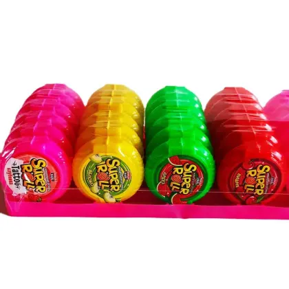 Crazy Long Chewing Gummy Candy Roll