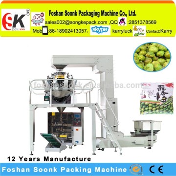 Pirinç pop corn için (SK-220DT) otomatik Dikey paketleme makinesi