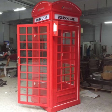 Outdoor Decorative Waterproof London Telephone Booth