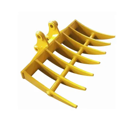 China Factory High-Quality Excavator Attachments: Focus on Rake Excavator Rod Rakes