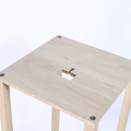 Log Color Shelf Light Wooden Rack