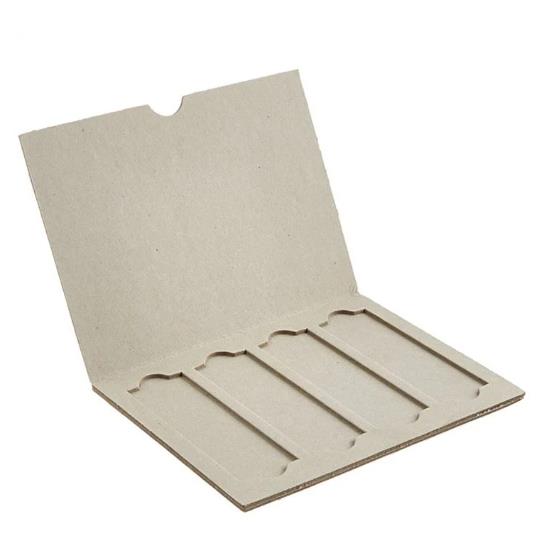 4 Lugar de laboratorio Cardboard Microscope Slide Mailer