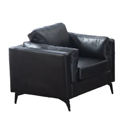 David HL-8082 Italy Style Milan Contemporary Leather Commercial Waiting Room Office Sofa