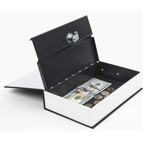 Secret Hidden Metal Book Safes with 2 keys