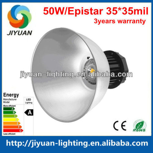 Epistar 35*35mil 50W hi bay light Factory price with project quality high bay industry led light