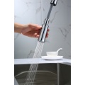 Multifunction Brushed Nickel Pull Out Kitchen Faucet