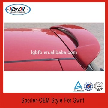 OEM STYLE!!!REAR ABS PLASTIC SPOILER FOR SWIFT 2008-2012