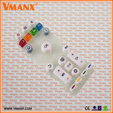 Clavier en plastique durable de prix bon marché de certification de la CE pour DV