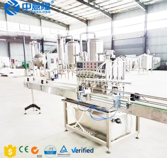Sauce Paste Drip-proof Filling Machine with Multiple Heads and Large Hopper