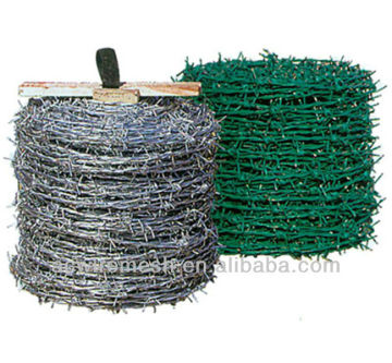 barbed wire length per roll