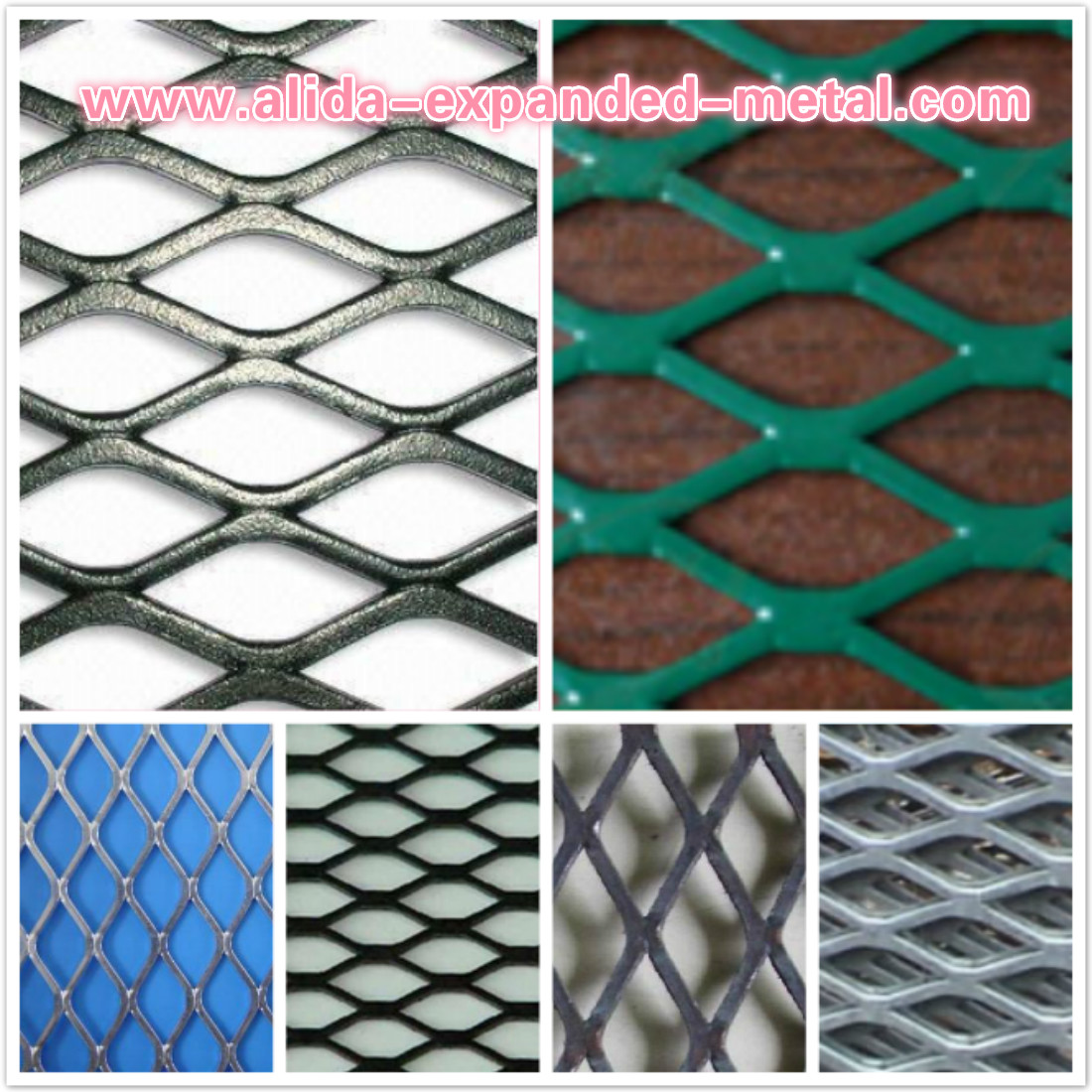 flattened expanded metal mesh