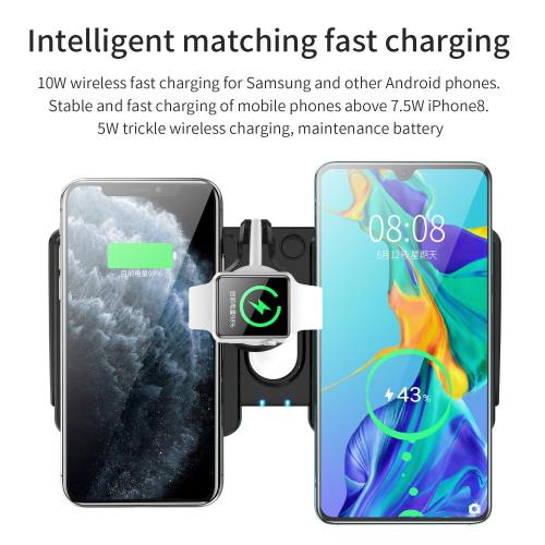 Universal 25W 4-1 Wireless Charger for Watch Phone
