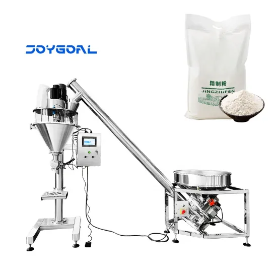 Semi-Automatic Servo Motor Auger Dry Powder Quantitative Packaging Machine with Factory Price
