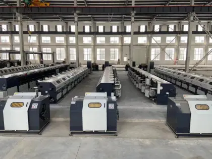 metal wire take up machine